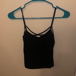 Sexy Black Strappy Tank Top from Wish&Whim